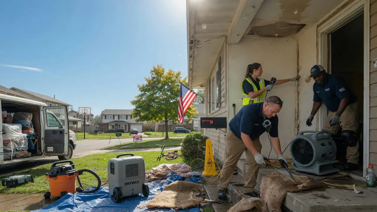 Water Damage Restoration in Prairie Creek, IN near me